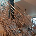 Кованые перила для лестниц