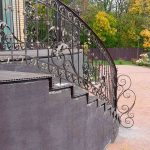 Кованые перила для крыльца