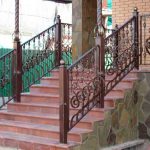 Кованые перила для крыльца