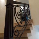 Кованые перила для лестниц