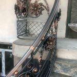 Кованые перила для крыльца