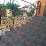 Кованые перила для крыльца