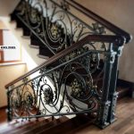 Кованые перила для лестниц