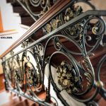 Кованые перила для лестниц