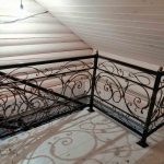 Кованые перила для лестниц