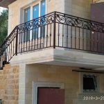 Кованые перила для крыльца