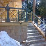 Кованые перила для крыльца