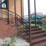Кованые перила для крыльца