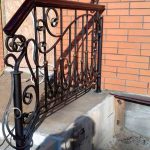 Кованые перила для крыльца