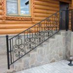 Кованые перила для крыльца