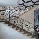 Кованые перила для лестниц