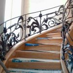 Кованые перила для лестниц