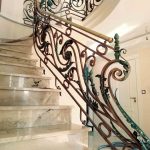 Кованые перила для лестниц