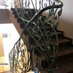 Кованые перила для лестниц