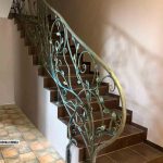 Кованые перила для лестниц