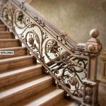Кованые перила для лестниц