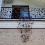 Кованые перила для балкона, террасы