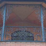 Кованые перила для балкона, террасы