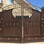 Кованые ворота смарт ковка