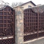 Кованые ворота смарт ковка