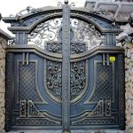 Кованые ворота смарт ковка