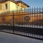 Кованые ворота смарт ковка