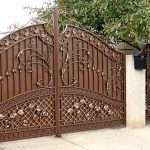 Кованые ворота смарт ковка