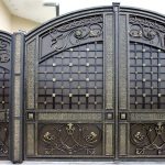 Кованые ворота смарт ковка