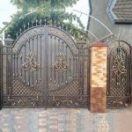 Кованые ворота смарт ковка