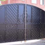 Кованые ворота смарт ковка