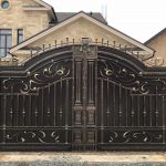Кованые ворота смарт ковка