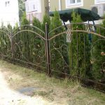 Кованые заборы смарт ковка