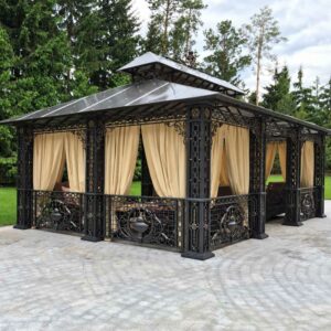 Кованые беседки