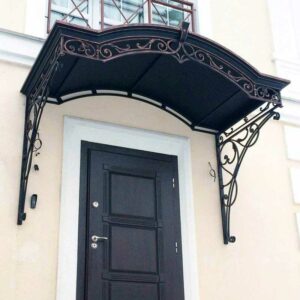Кованые козырьки